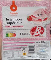 Jambon supérieur avec couenne