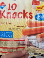 10 knacks -25% de sel