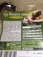 Boudin noirs aux pimmes