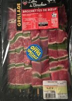 Brochettes de bœf