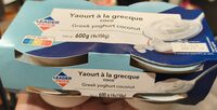 Yaourts à la Grecque noix de coco