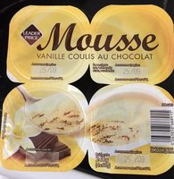 Mousse coulis au chocolat