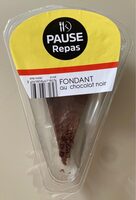 Fondant au chocolat noir