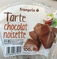 Tarte chocolat noisette