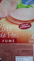 Rôti de porc fumé 4 tranches