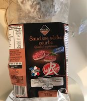 Saucisse seche courbe