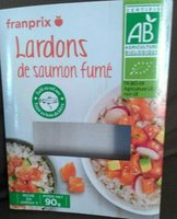 Lardons de saumon fumé