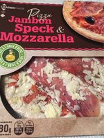Pizza jambon speck & mozzarella