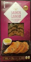 Saumon Gravlax sauce moutarde et miel