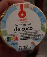 Riz au lait de coco