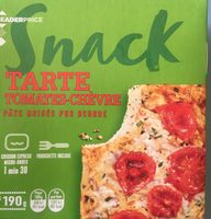 Snack tarte tomates chèvre