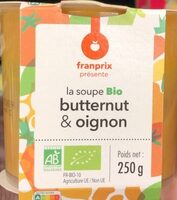 Soupe butternut et oignon