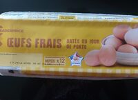 Œuf frais daté du jour de ponte
