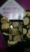 Médaillons de saumon fumé  à  l aneth et aux zestes de citron