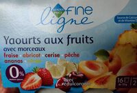 Yaourts aux fruits ligne fine