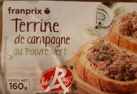 Terrine de Campagne au Poivre Vert