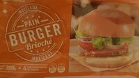 Pain burger brioché
