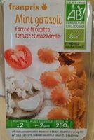Mini girasoli farce a la ricotta tomate et mozzarella