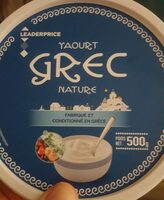 Yaourt grec nature