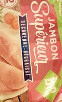 Jambon supérieur bio découéné dégraissé