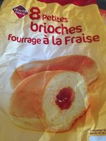 8petites brioches fourrage a la fraise