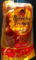 Brioche tressée aux œufs frais