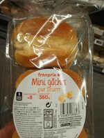 Mini gâches pur beurre