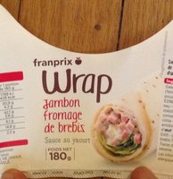Wrap - Jambon fromage de brebis