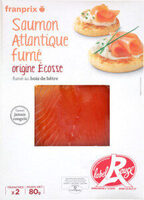 Saumon fumé écosse Label Rouge