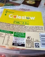 Coleslow - Salade de choux blancs, carottes et oignons assaisonnée