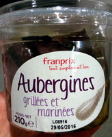 Aubergines Grillées et Marinées