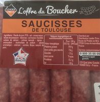 Saucisses de toulouse