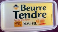 Beurre tendre demi-sel (80 % MG)