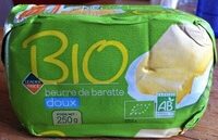 Beurre de baratte doux Bio (82 % MG)