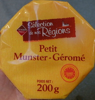 Sélection de nos Régions - Petit Munster Géromé