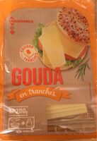 Gouda en tranches