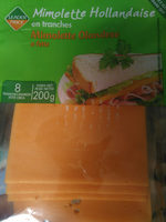 Mimolette en tranches