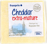 Cheddar extra mâture