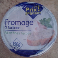 Fromage à tartiner Ail et fines herbes