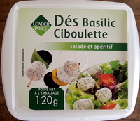 Dés Basilic Ciboulette (33% MG)