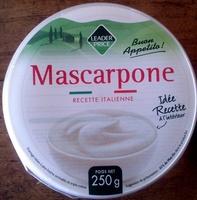 Mascarpone (41% MG) - 250 g - Leader Price