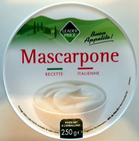 Mascarpone (40% MG) - 250 g - Leader Price