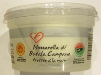 Mozzarella di Bufala Campana Tressée à la Main