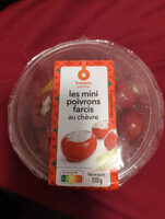 Mini Poivrons Farcis au Chèvre