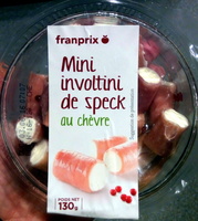 Mini Involtini de speck au chèvre
