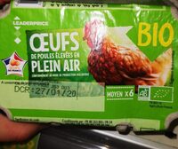 Œufs de poule élevées en plein air