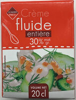 Crème fluide entière 30%