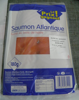 Saumon Atlantique fumé au bois de hêtre