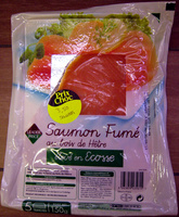 Saumon fumé au bois de hêtre élevé en Ecosse