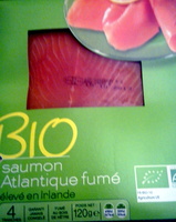 BIO Saumon Atlantique fumé